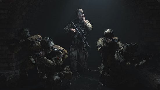 Video Game, Death Stranding, Mads Mikkelsen, Soldier, Wallpaper HD HD wallpaper
