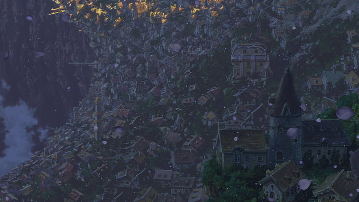 Stadt, Made in Abyss, HD-Hintergrundbild