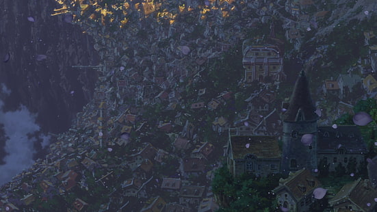 Stadt, Made in Abyss, HD-Hintergrundbild HD wallpaper