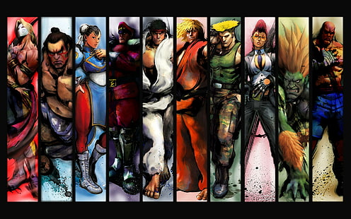 Street Fighter IV, rue, combattant, Fond d'écran HD HD wallpaper