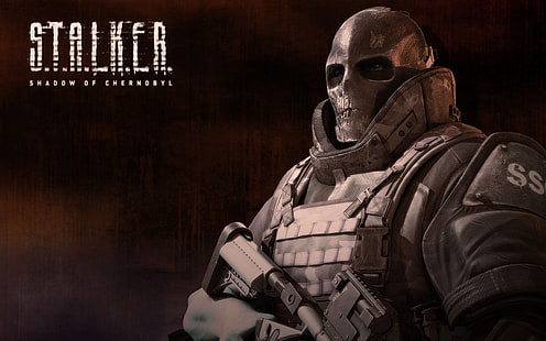 Stalker graphic case, videogame, S.T.A.L.K.E.R .: Shadow of Chernobyl, Army of Two, HD papel de parede HD wallpaper