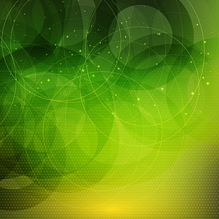 astrazione, sfondo, verde, compendio, cerchi, puntini, Sfondo HD HD wallpaper
