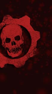  skull, gears, Gears of War, Gears of War 2, Gears 5, Gears of War 3, Gears of War 4, Gears of War 5, Gears of War: Judgment, HD wallpaper HD wallpaper