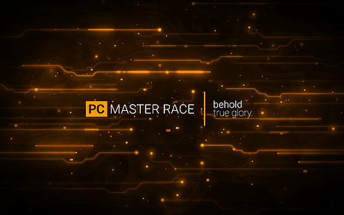 Компьютерные игры, PC Master Race, компьютер, HD обои HD wallpaper