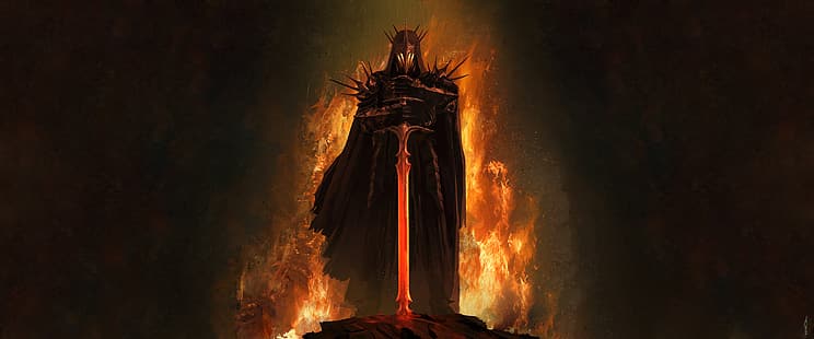 Witch King of Angmar, The Lord of the Rings, Nazgûl, HD tapet HD wallpaper