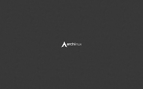 Archlinux باللون الرمادي، خلفية HD HD wallpaper