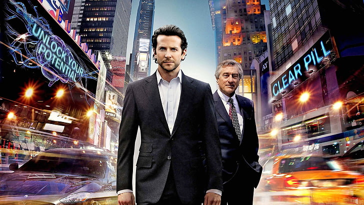Película, sin límites, Bradley Cooper, Robert De Niro, Fondo de pantalla HD