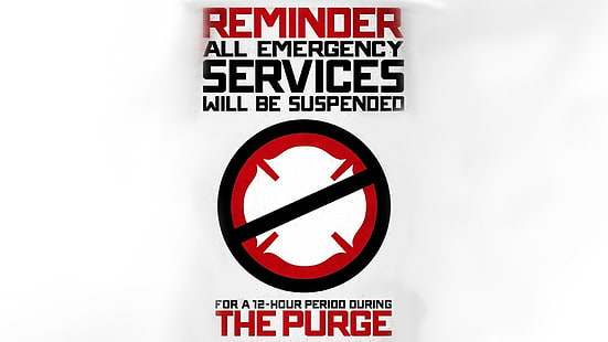The Purge, The Purge: Anarchy, tahun pemilihan pembersihan, polisi, Wallpaper HD HD wallpaper