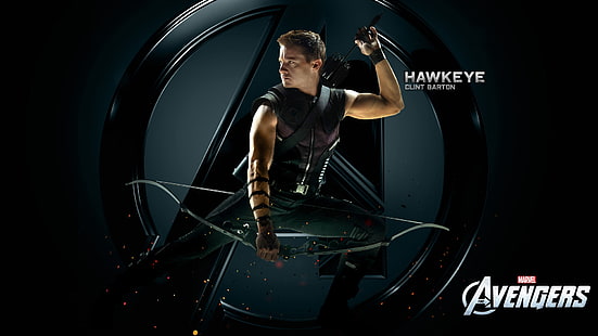 Hawkeye Clint Barton, Barton, Hawkeye, Clint, HD тапет HD wallpaper