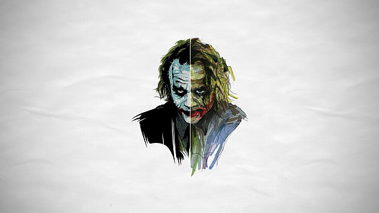 Joker, Batman, Heath Ledger, HD-Hintergrundbild HD wallpaper