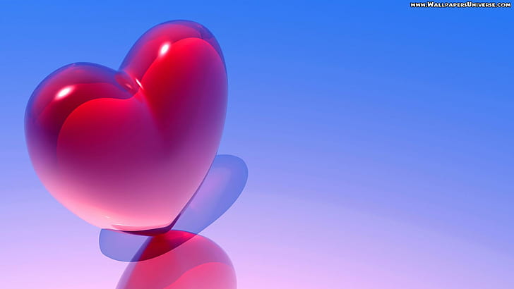 3d heart, heart 3d animation, 3d, heart, HD wallpaper