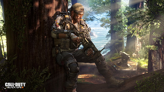 Screeshot do jogo Call of Duty, Call of Duty: Black Ops III, arte, videogame, BO3, Especialistas, Especialistas em Black Ops 3, Call of Duty, HD papel de parede HD wallpaper