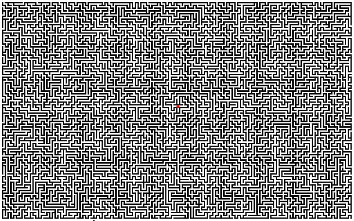 white and black wallpaper, maze, dots, HD wallpaper