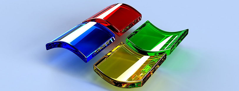 Windows Glas Logo, Produkte, Microsoft, Logo, Windows, HD-Hintergrundbild HD wallpaper