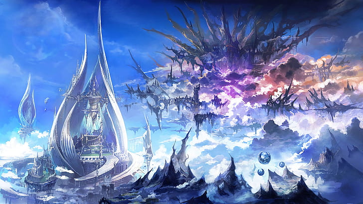 Final Fantasy XIV: Ein wiedergeborenes Reich, Final Fantasy XIV, Videospiele, Videospielkunst, Spielkunst, Fantasiekunst, digitale Kunst, HD-Hintergrundbild