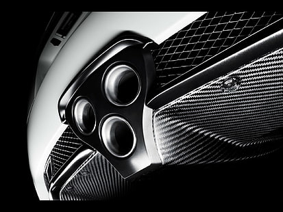 Lexus LFA BW Exhaust Carbon Fiber HD, cars, bw, carbon, fiber, lexus, lfa, exhaust, HD wallpaper HD wallpaper