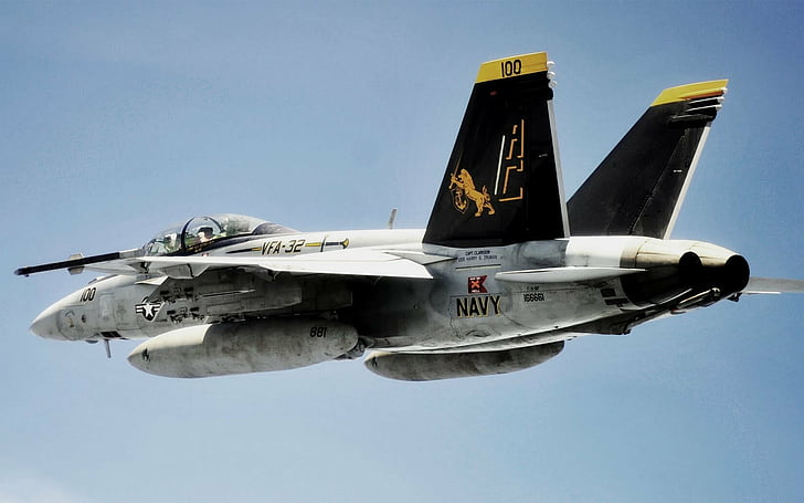 Chasseurs à réaction Boeing F / A-18E / F Super Hornet, Fond d'écran HD