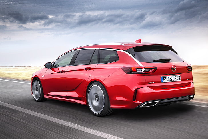 Opel Insignia GSi, 2018 PKW, 4k, HD-Hintergrundbild