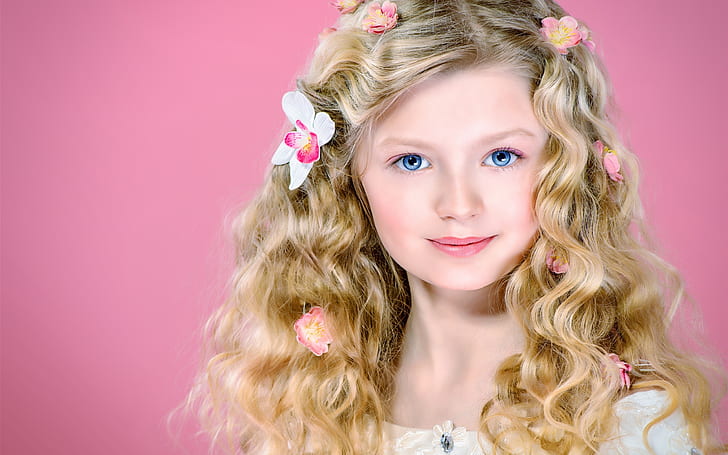 9. Pakistani girl with curly blonde hair - wide 4