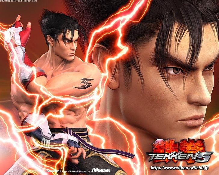 Sfondo di Tekken 5 Jin Kazama, Tekken, Tekken 5, Sfondo HD