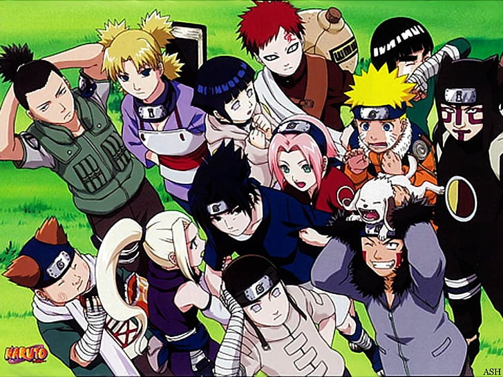 anime Naruto vänner Anime Naruto HD Art, anime, Naruto, HD tapet