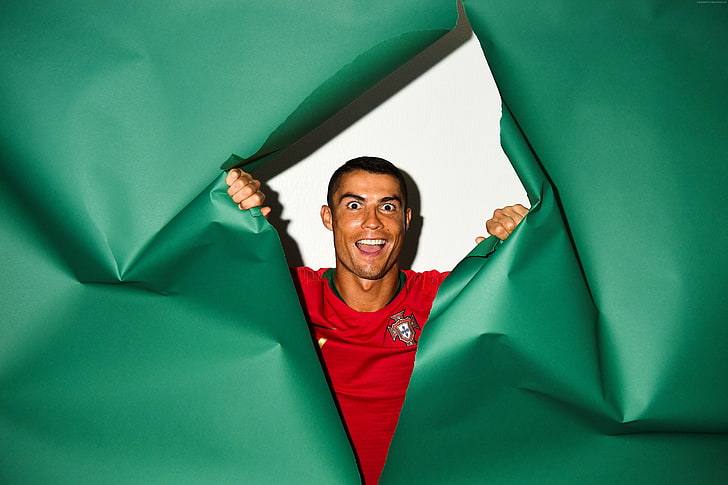 futebol, Cristiano Ronaldo, 6K, HD papel de parede