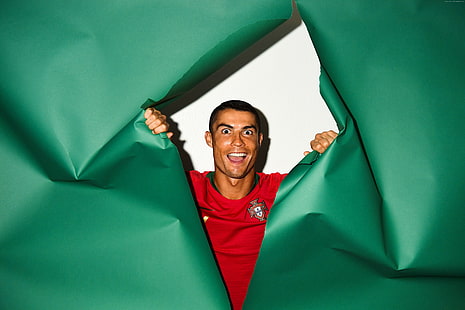 futebol, Cristiano Ronaldo, 6K, HD papel de parede HD wallpaper