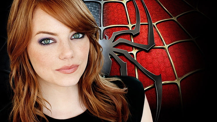 Emma Stone, Spider-Man, filmy, The Amazing Spider-Man, Emma Stone, Tapety HD