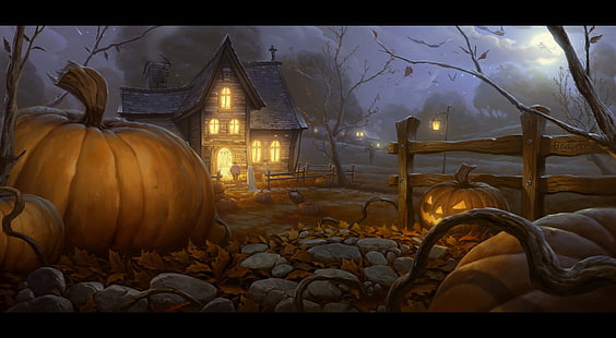 Wakacje, Halloween, Tapety HD HD wallpaper