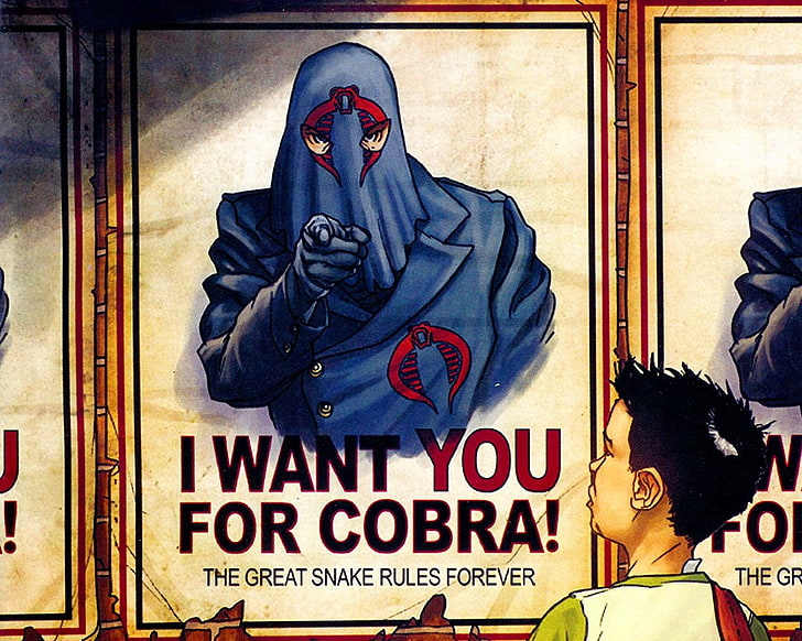Comics, G.I.Joe, comandante de la cobra, Fondo de pantalla HD