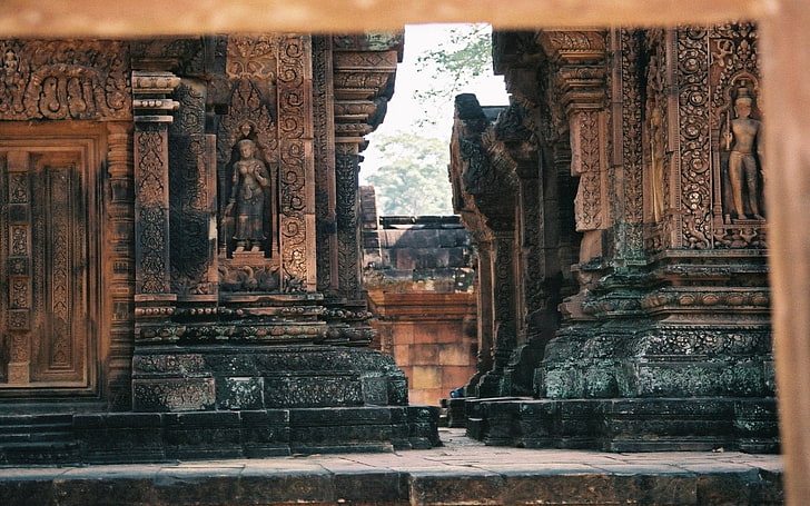 Храмове, Ангкор Ват, HD тапет