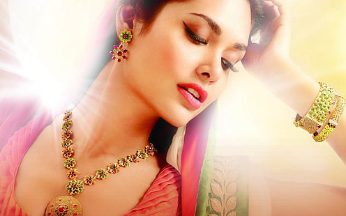 امرأة جميلة ، إيشا جوبتا ، هندية، خلفية HD HD wallpaper