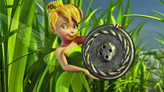 Tinker Bell And The Great Fairy Rescue Cartoon Disney Fantasy Adventure Bakgrundsbilder Fairy Tinker Bell 1920 × 1080, HD tapet HD wallpaper