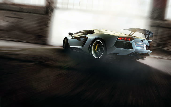 2013 Novitec Torado Lamborghini Aventador 3, coupé sport gris, lamborghini, aventador, 2013, novitec, torado, voitures, Fond d'écran HD