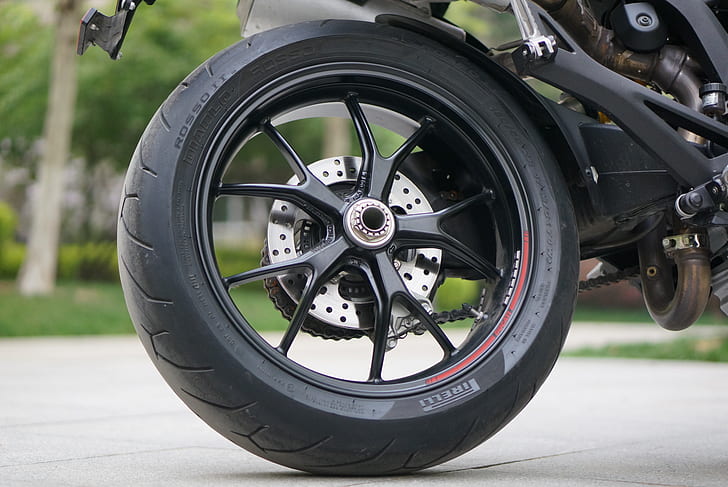 Ducati, Ducati Monster 796, vehicle, tires, motorcycle, HD wallpaper