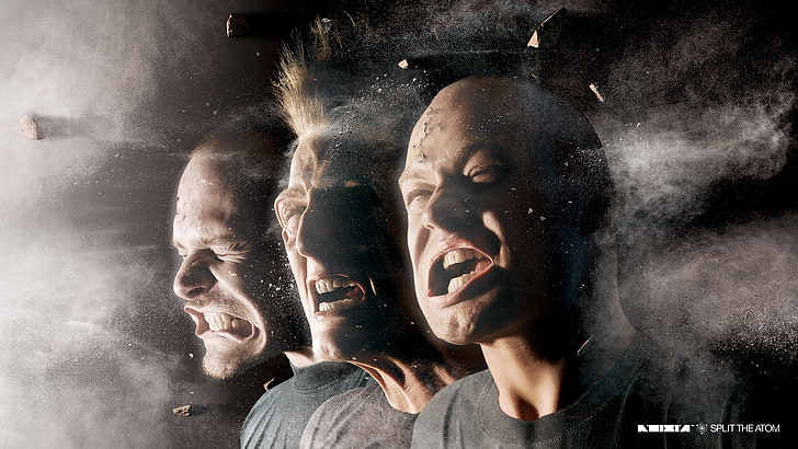 men's gray crew-neck shirt, fragments, music, dust, Noisia, the wind in the face, HD wallpaper
