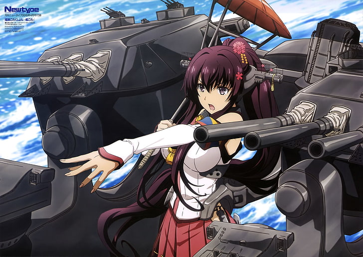 Anime, Sammlung Kantai, Yamato (Kancolle), HD-Hintergrundbild