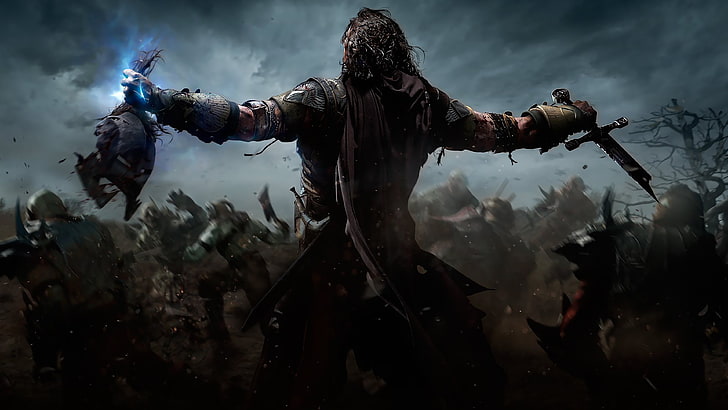 Middle-earth: Shadow of Mordor, The Lord of the Rings, battle, war, HD wallpaper