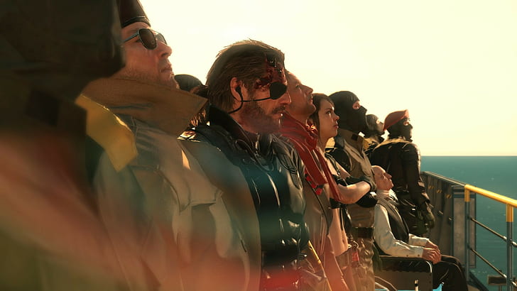 video games, Metal Gear Solid V: The Phantom Pain, Metal Gear Solid, HD wallpaper