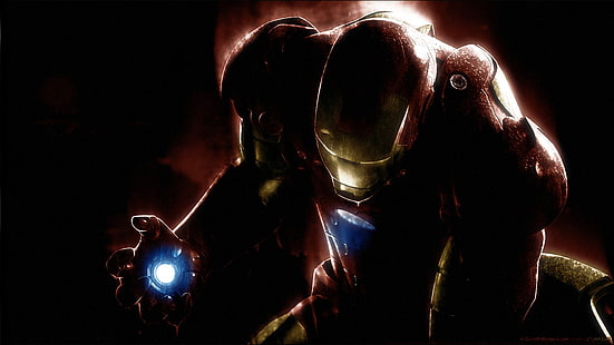 Ilustrasi Marvel Iron Man, Iron Man, Marvel Cinematic Universe, Wallpaper HD HD wallpaper