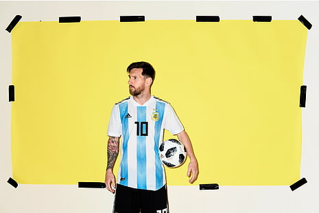 Lionel Messi, กีฬา, ฟุตบอล, hd, 4k, 5k, fifa world cup russia, ชาย, ดาราชาย, วอลล์เปเปอร์ HD HD wallpaper