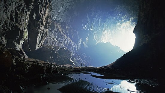 Вьетнам, пещера, HD обои HD wallpaper