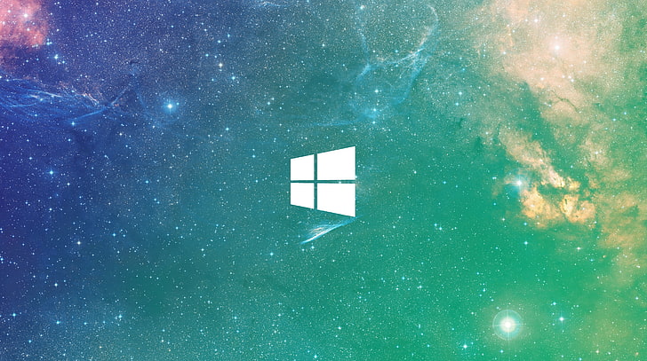 Universo di Windows, logo di Microsoft Windows, Windows, Windows 10, Sfondo HD
