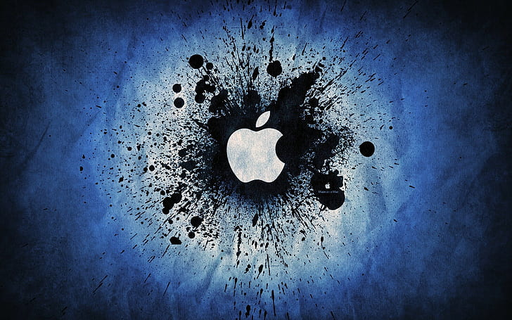 Apple Inc., färgstänk, HD tapet