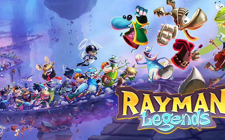 Rayman Legends wallpaper, rayman legends, arcade, 2013, ubisoft montpellier, HD wallpaper