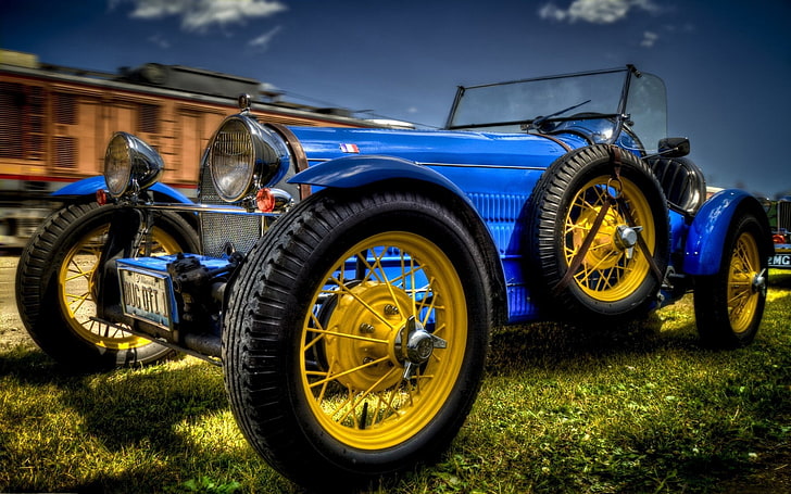 bugatti, car, Classic Car, Vintage Car, HD wallpaper