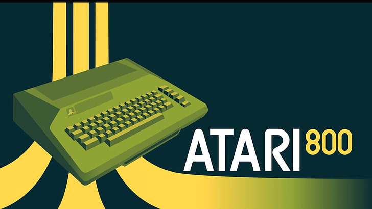 technology, Retro computers, Atari, HD wallpaper