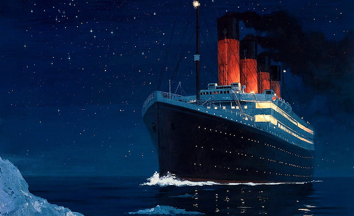 Kreuzfahrt, Liner, Parahod, Schiff, Schiffe, Titanic, Transport, HD-Hintergrundbild