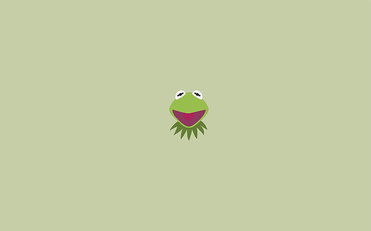 Minimalistic Kermit The Frog Artwork 2560x1600 Animals Frogs Hd Art Minimalistic Hd Wallpaper Wallpaperbetter