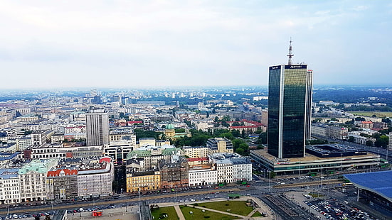 건물, 폴란드, 바르샤바, HD 배경 화면 HD wallpaper